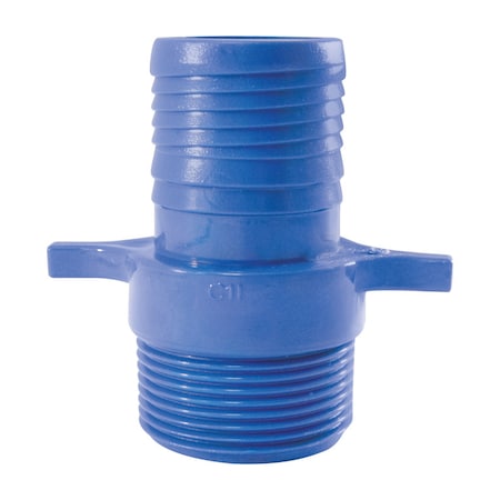 Blue Twister Apollo Blue Twister 1-1/4 in. Insert in to X 1-1/4 in. D MPT Acetal Male Adapter 1 pk ABTMA114